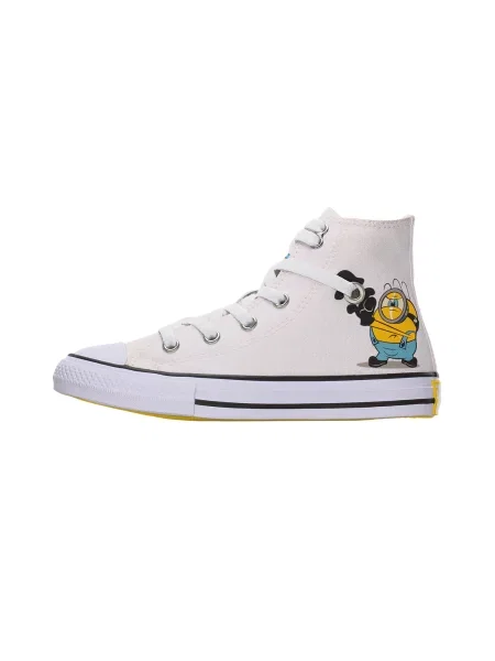 Sneakerși copii Converse alb