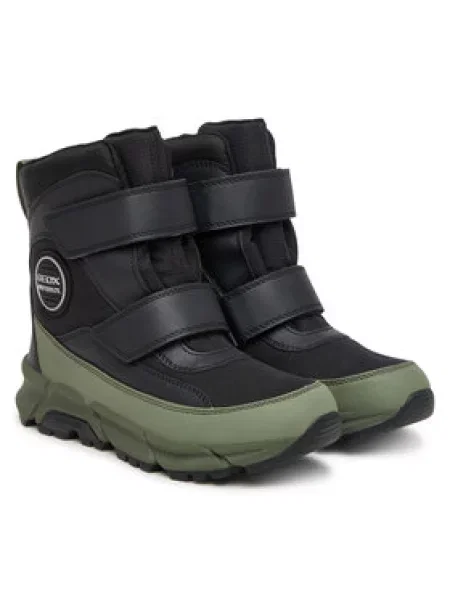 Geox Auliniai batai J Flexyper Plus Boy B Abx S Tamsiai žalia