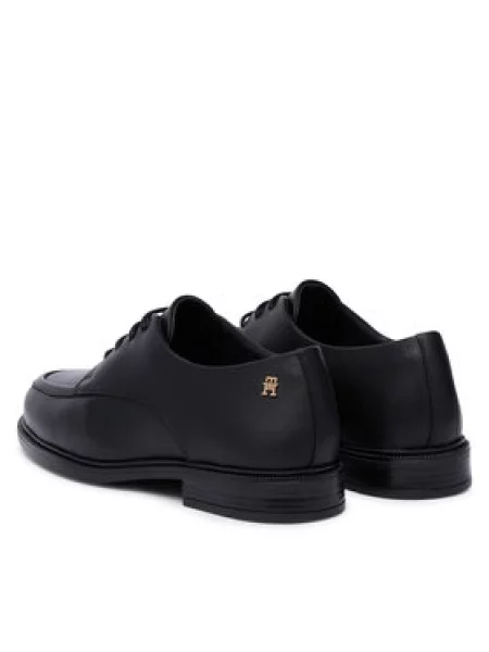 Oxfordky Tommy Hilfiger Classoc Leather Derby čierna