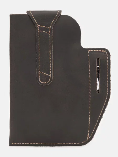 Borsa Leather Поясна сумка Шкіра коричневий