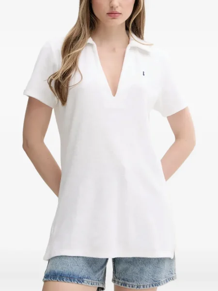 Șapcă Polo Ralph Lauren în carouri din țesătură twill cu imagine alb