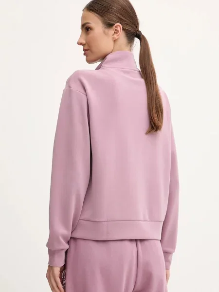 Однотонный свитер Ea7 Emporio Armani коричневый