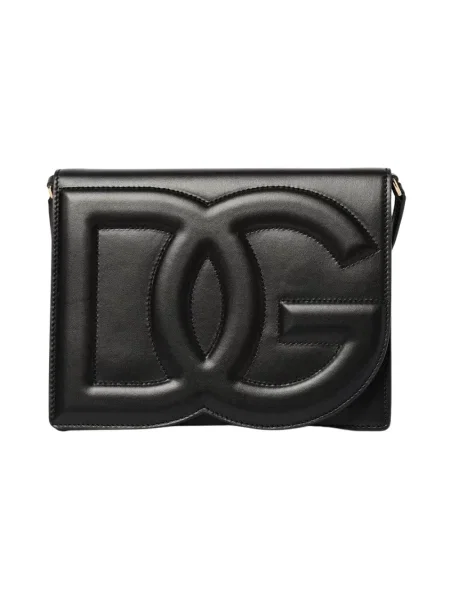 Torebka Dolce And Gabbana skórzana czarna