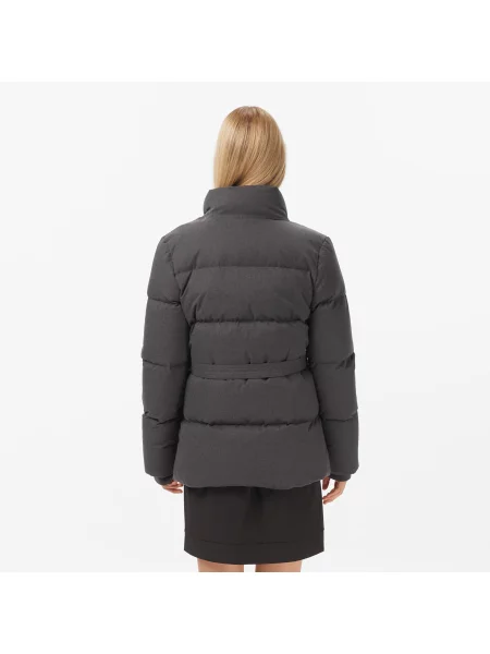 Lacoste Kurtka Ze Stójką Ciemnoszara szary