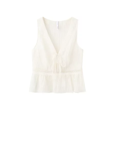 MANGO Bluza ELENA chamois