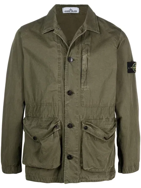 Яке Stone Island камъни зелено