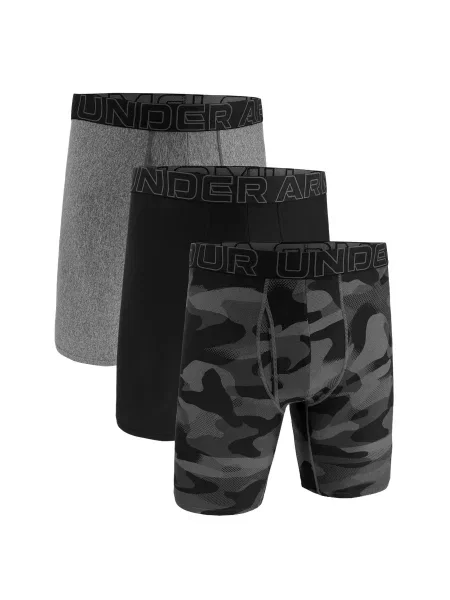 UNDER ARMOUR Boxerky šedá černá