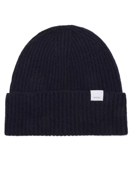 Czapka Norse Projects wełniana niebieska