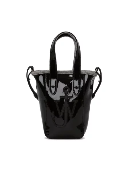 Torebka Jw Anderson z logo czarna