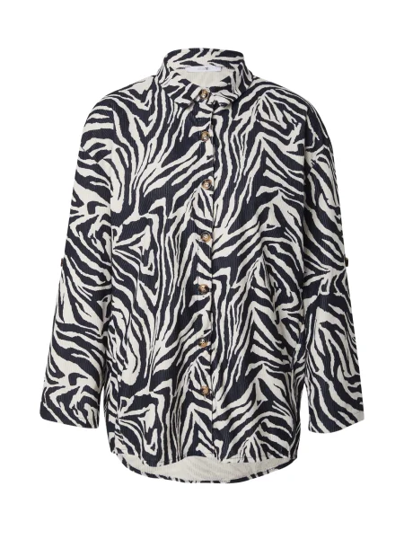 Hailys Bluza črna bela