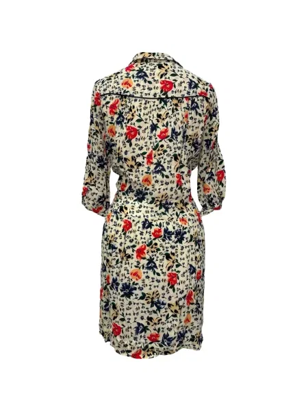Rochie mini Ba&sh cu model floral cu imagine