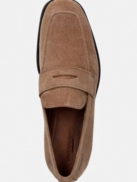 Velúr félcipo Vagabond Shoemakers bézs