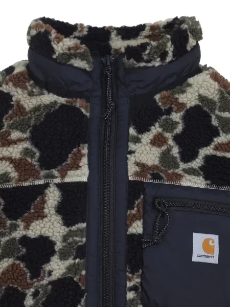 Флийс камуфлажно яке Carhartt Wip черно