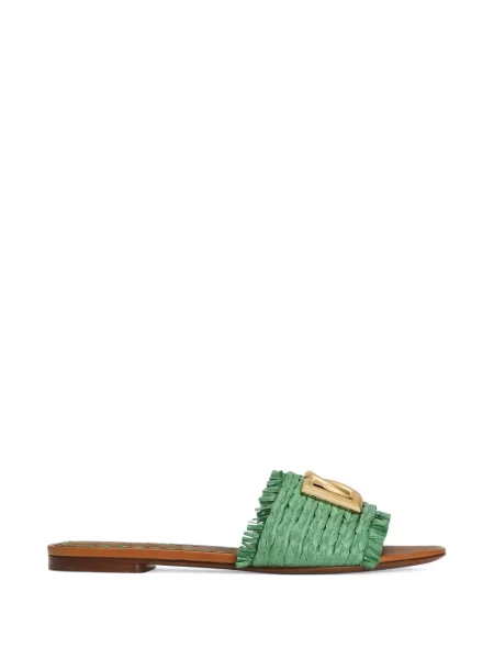 Papuci de casă Dolce & Gabbana verde