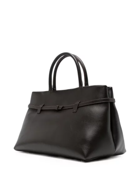 Geantă shopper Manu Atelier din piele maro