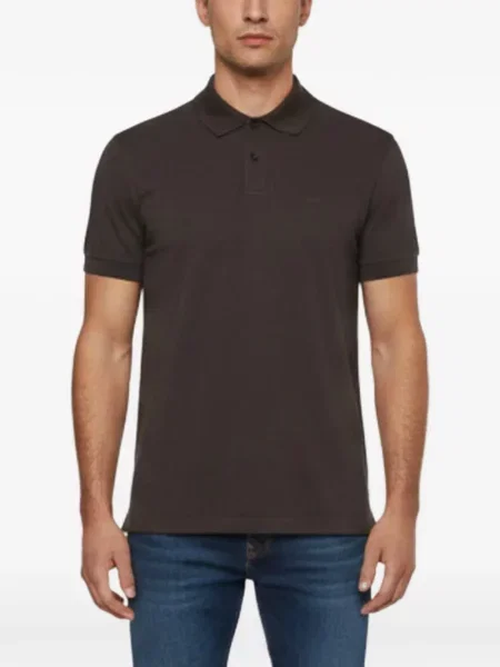 Tricou polo Boss maro