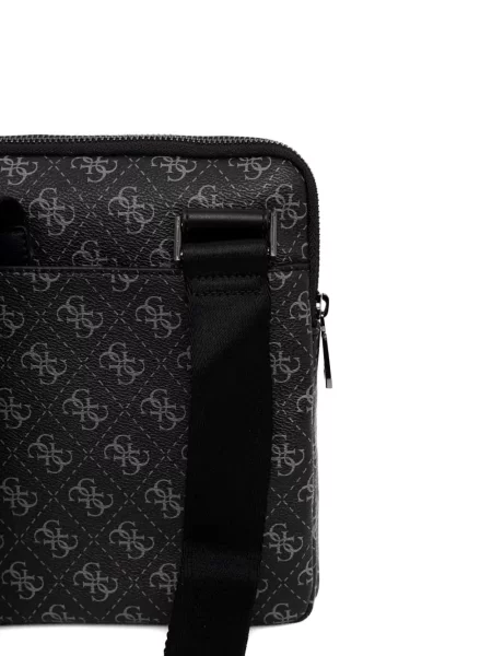 Geantă crossbody Guess cu imagine negru