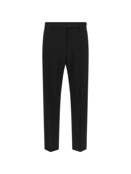 Pantaloni Brunello Cucinelli conici negru
