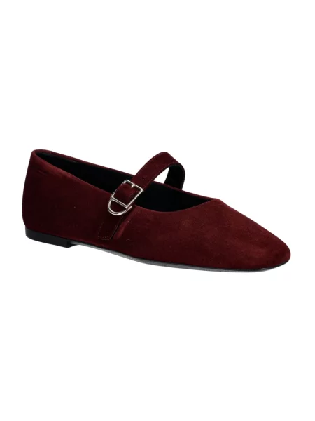 Balerinki Vagabond Shoemakers skórzane czerwone