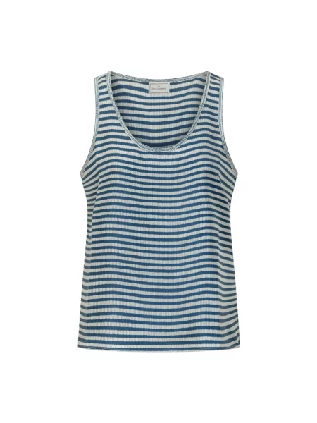 Top Pierre Louis Mascia na ramiączkach niebieski