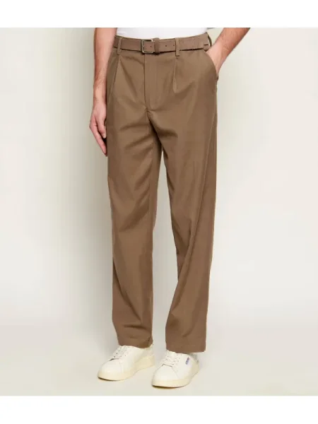 GUESS Pantaloni CORONADO | Relaxed fit maro