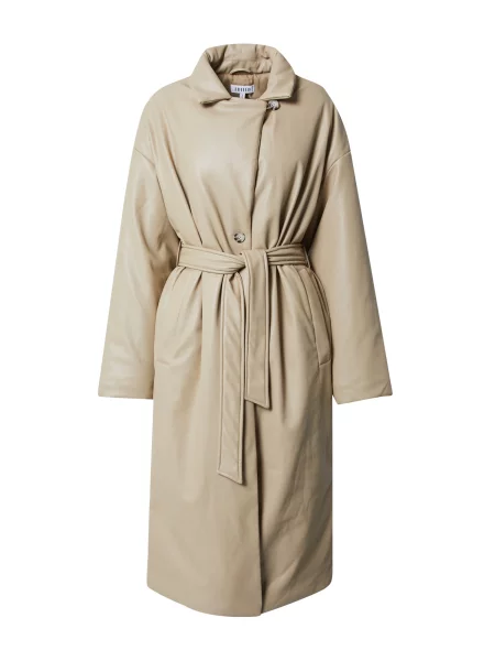 EDITED Palton de primăvară-toamnă Yuki' bej