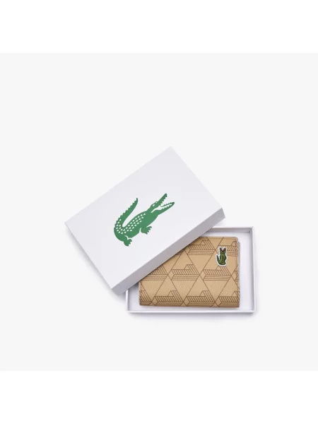 Кошелек Lacoste коричневый
