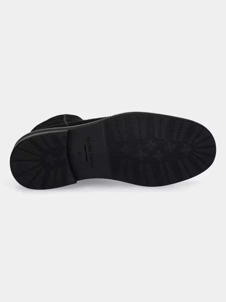 Замшевые ковбойские кроссовки Filling Pieces черные