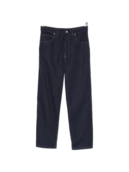 Pantaloni sport Sport B. By Agnès B. cu broderie albastru