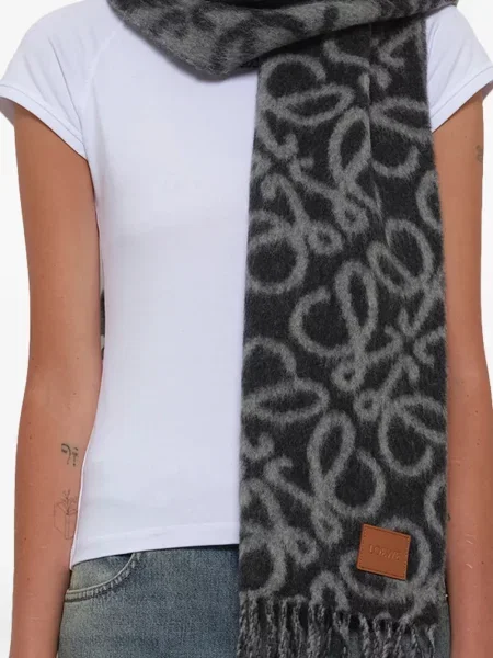 Reversibil fular Loewe gri