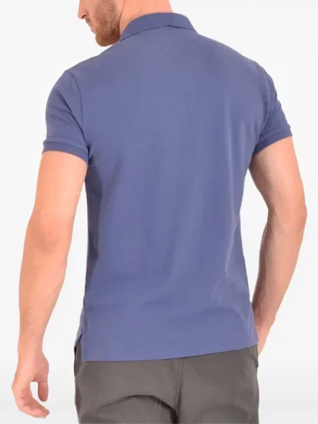 Lanena polo majica Polo Ralph Lauren karirana zelena