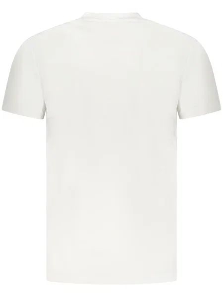 Tricou Cavalli Class scurt alb