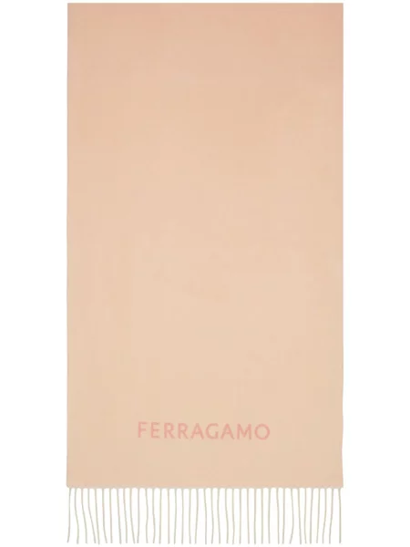 Šal Ferragamo od kašmira s prijelazom boje ružičasta
