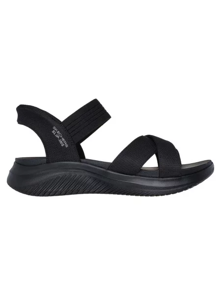 Papucs Skechers fekete