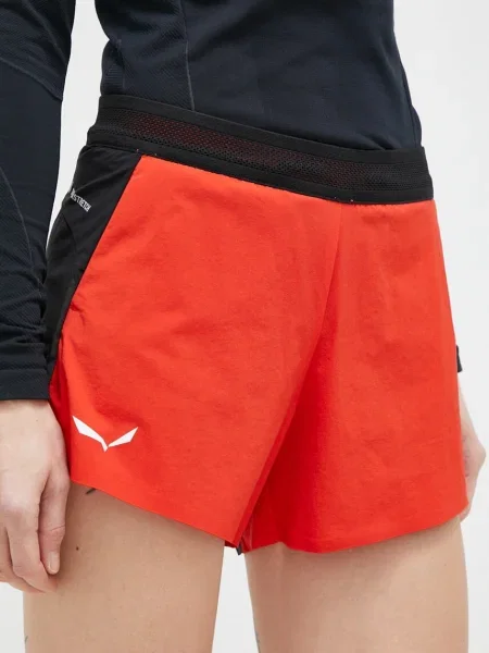 Salewa pantaloni scurți outdoor Pedroc 2 DST rosu modelator medium waist negru