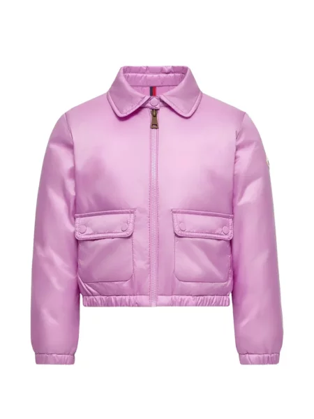 Kurtka puchowa dziecięca Moncler Enfant różowa