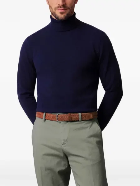 Vilnonis golfas Brooks Brothers mėlyna