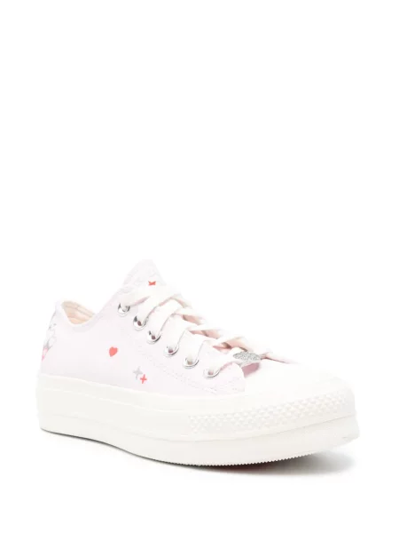 Sneakers Converse Chuck Taylor All Star με πλατφόρμα ροζ