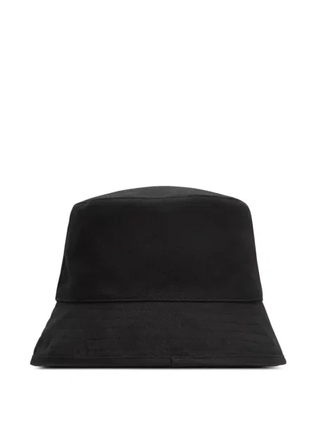 Reversibil pălărie Karl Lagerfeld în carouri negru