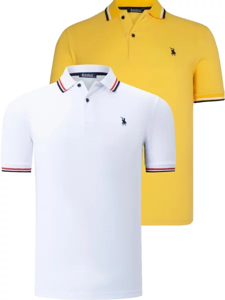 Поло тениска Dewberry бяло