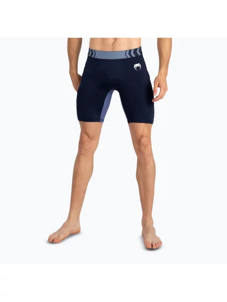 Spodenki treningowe Venum Tempest Vale Tudo navy blue/blue niebieskie