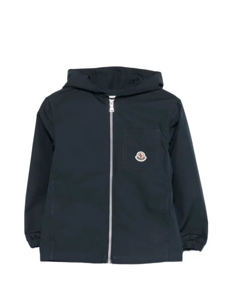 Koszula dziecięca Moncler Enfant niebieska