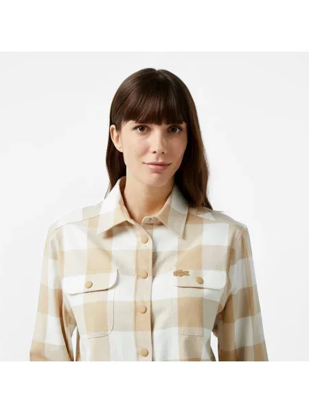 Lacoste сорочка Regular Fit бежева