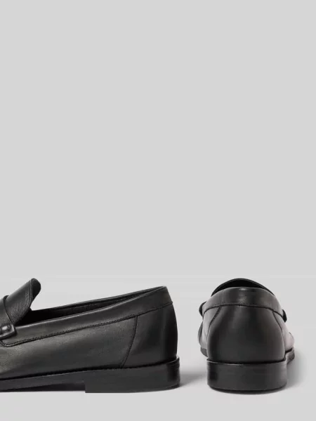 Loafers ze skóra model CHARLIE' Garment Project czarne
