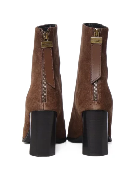 Cizme scurte Kurt Geiger London maro