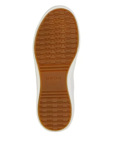 Δερμάτινα sneakers Geox λευκό