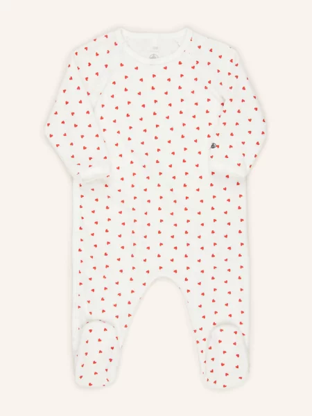 Pyžamo Petit Bateau červené