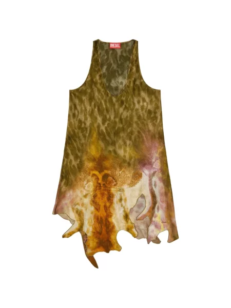 Rochie Diesel de costum verde