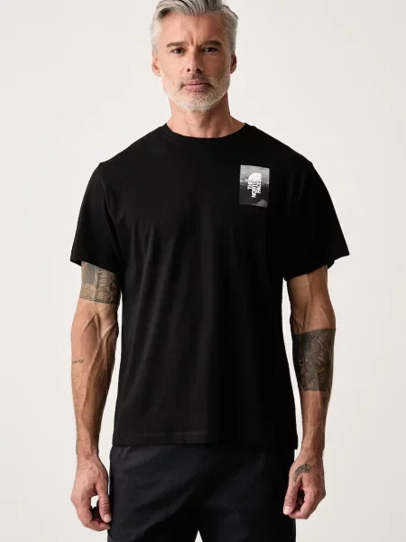 The North Face T-shirt Collage Relaxed czarna