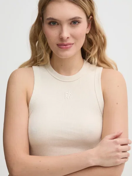 DKNY top bézs